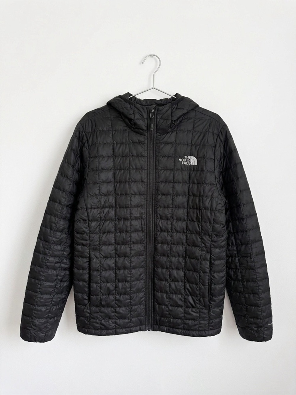 The North Face Men’s Black Quilted Hooded Puffer Jacket